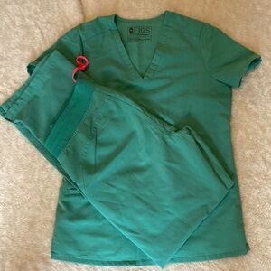 Figs surgical green set